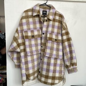 Zara Flannel Jacket